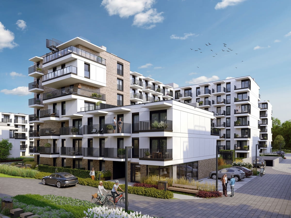 Nowoczesna inwestycja mieszkaniowa w Krakowie - apartamenty Kazimierz Garden