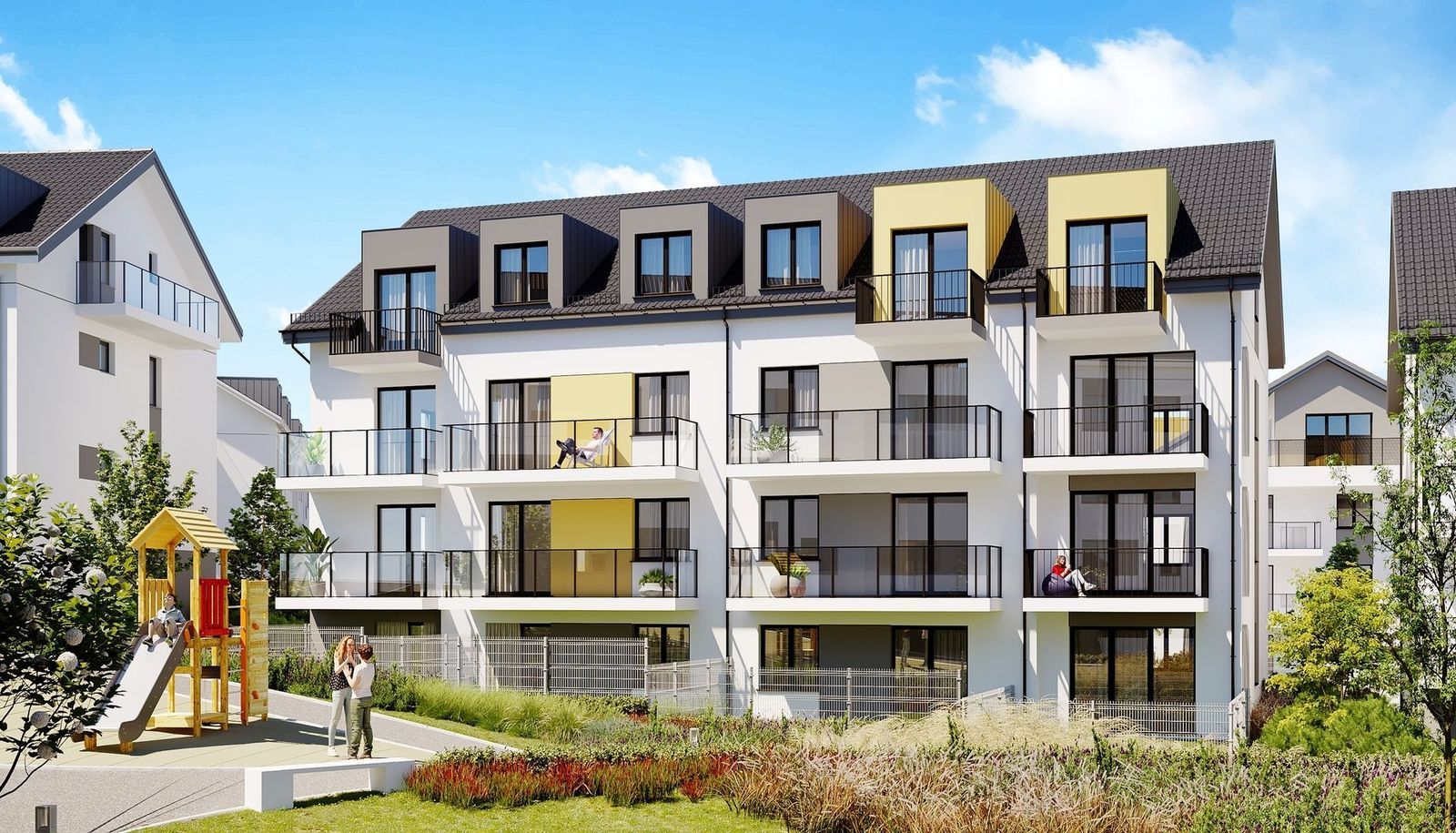 Rodzinne osiedle mieszkaniowe Bronowice Park - nowe mieszkania dla rodzin